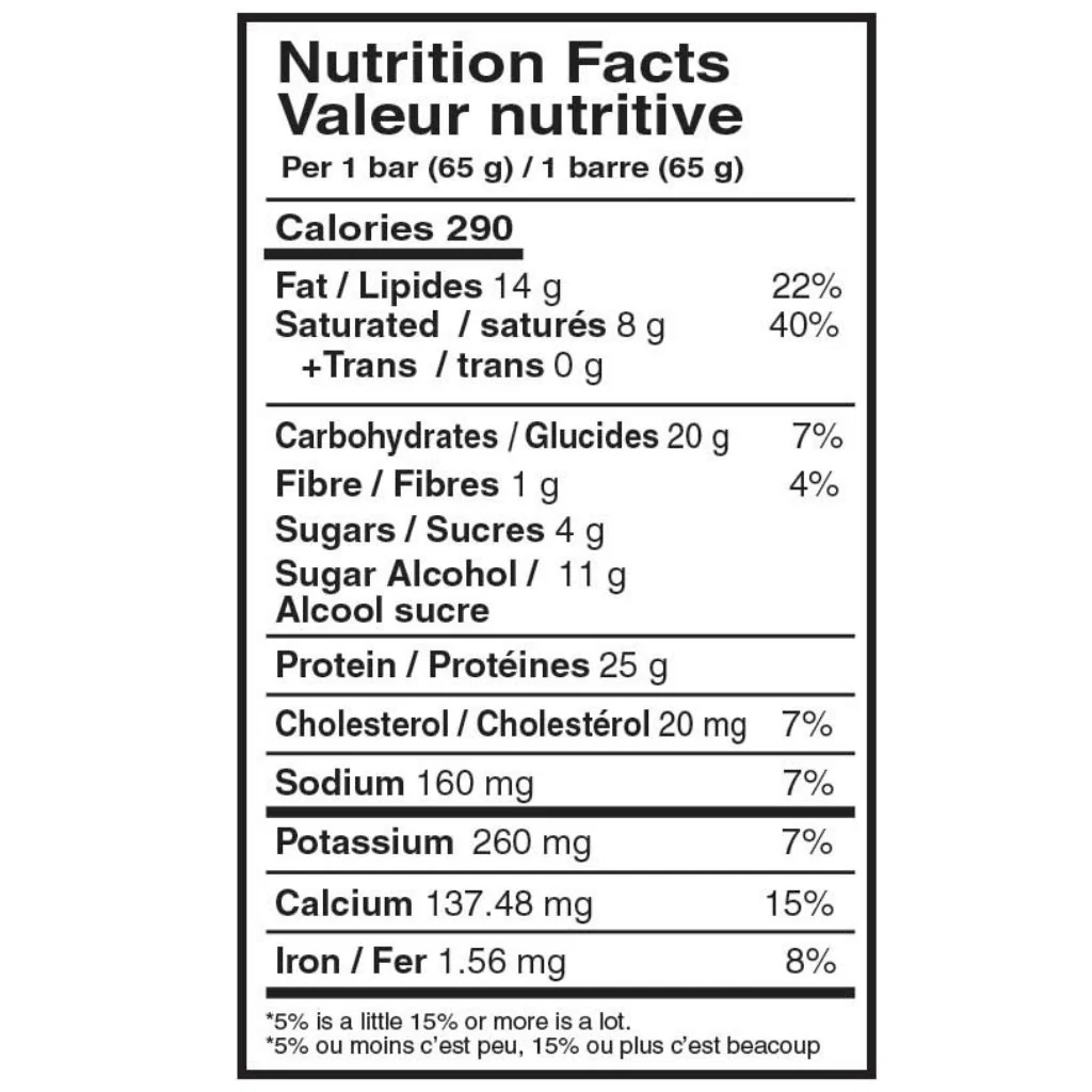 Mammoth PROTEIN BAR, 12 Bars/Box - Image 3
