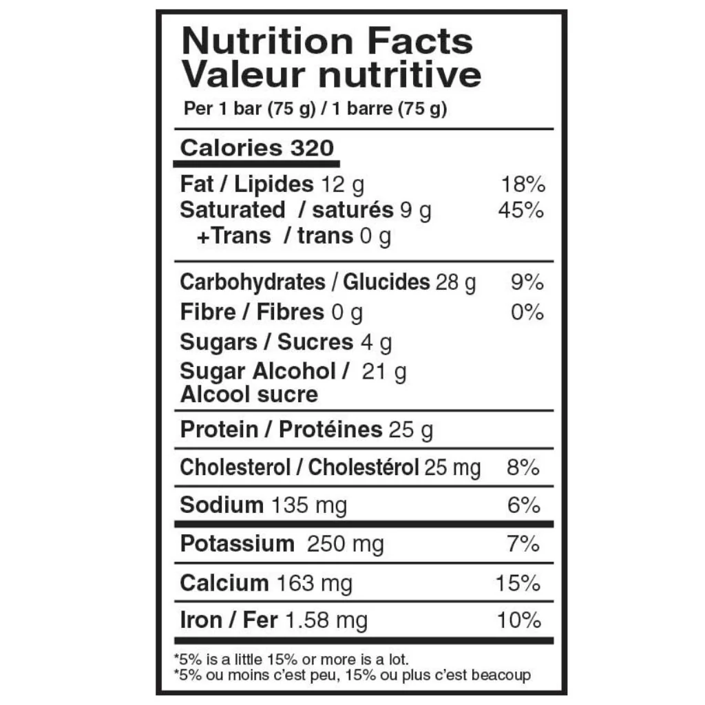 Mammoth PROTEIN BAR, 12 Bars/Box - Image 4