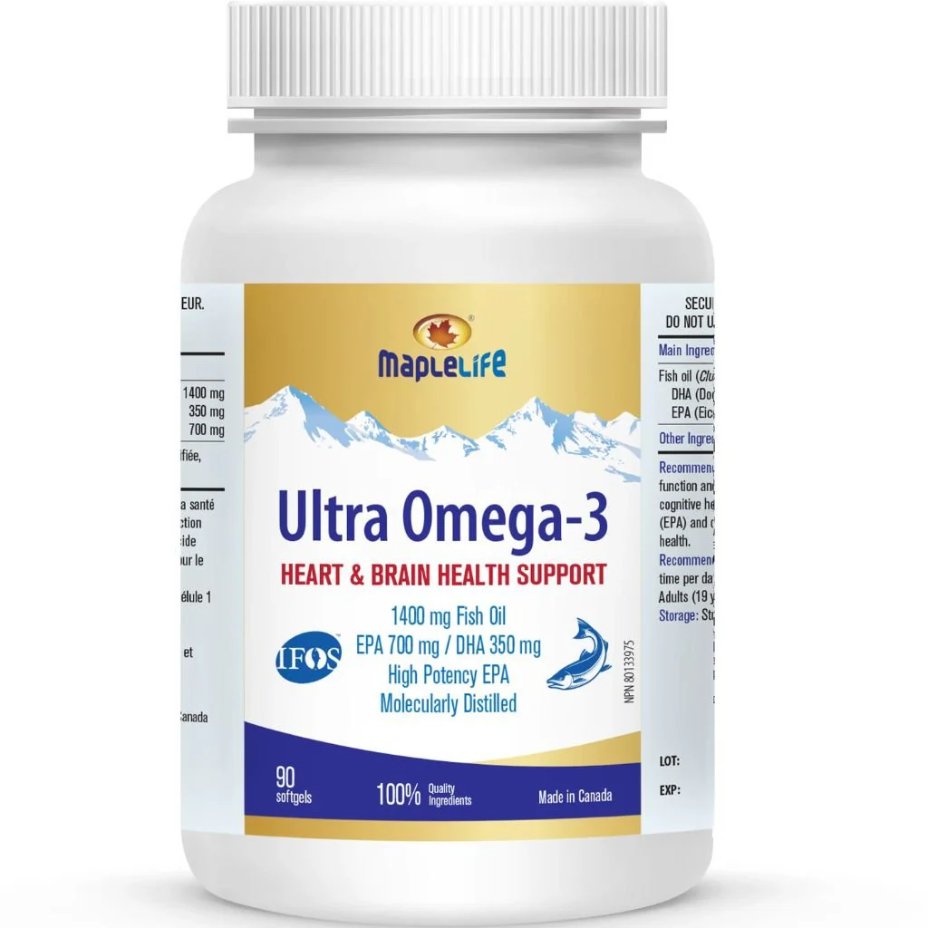 MapleLife ULTRA OMEGA-3, 90 Softgels