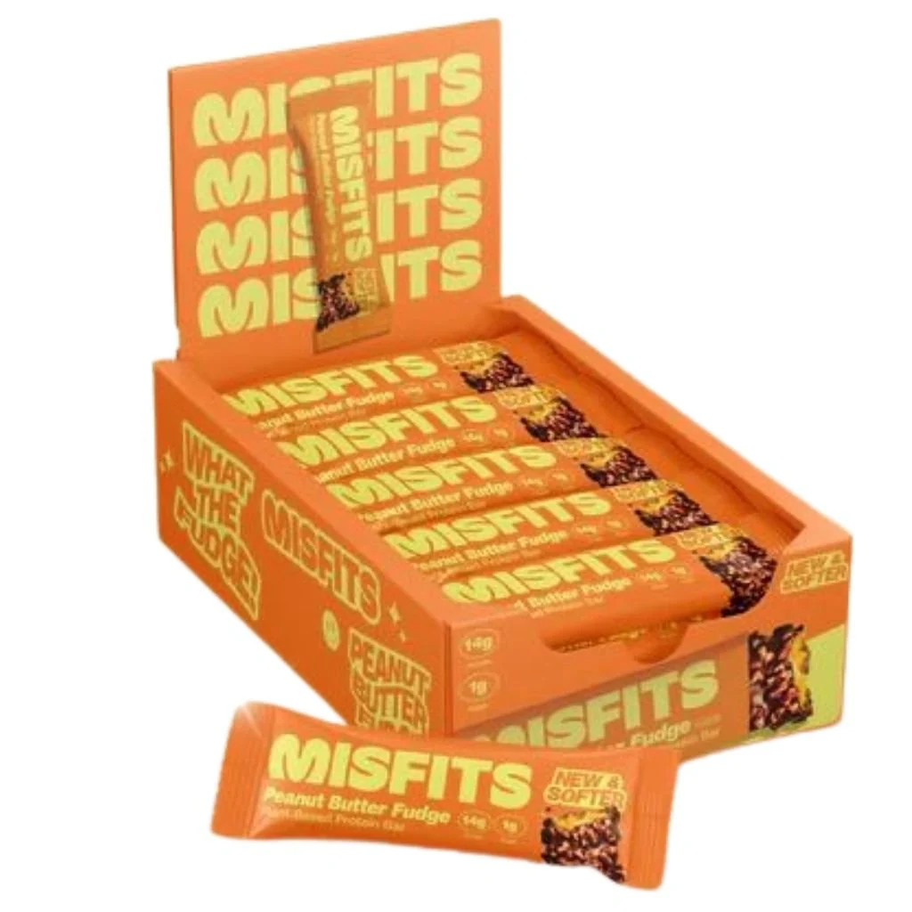 Misfits PLANT BASED PROTEIN BARS, 15 Bars/Box - Image 4