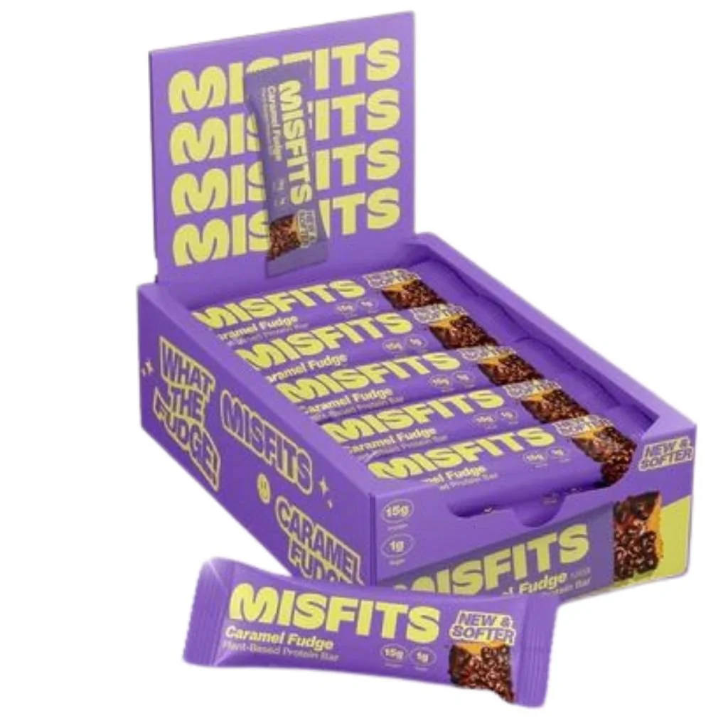 Misfits PLANT BASED PROTEIN BARS, 15 Bars/Box - Image 6