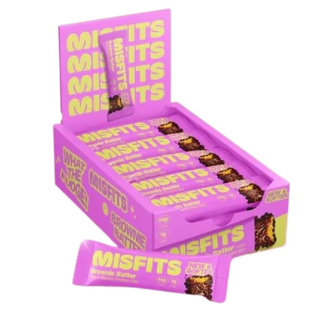 Misfits PLANT BASED PROTEIN BARS, 15 Bars/Box - Image 7