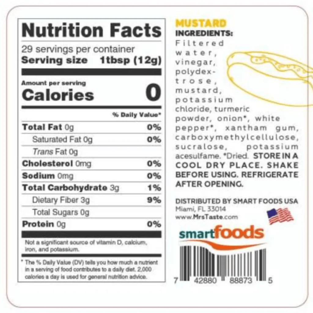 Mrs Taste ZERO/LOW CALORIE SAUCES - Image 22
