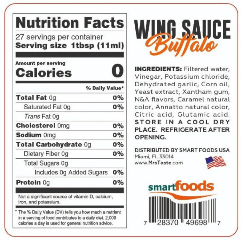 Mrs Taste ZERO/LOW CALORIE SAUCES - Image 24