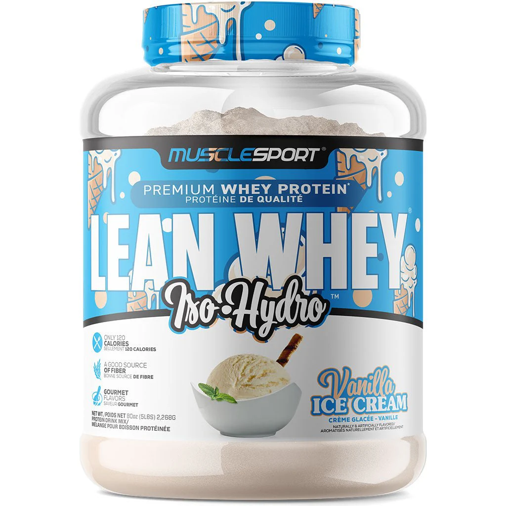 Muscle Sport LEAN WHEY ISO HYDRO, 5lb - Image 7