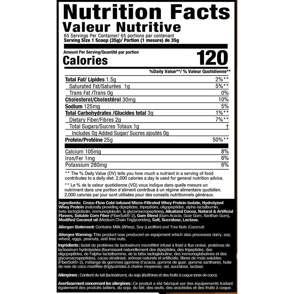 Muscle Sport LEAN WHEY ISO HYDRO, 5lb - Image 8
