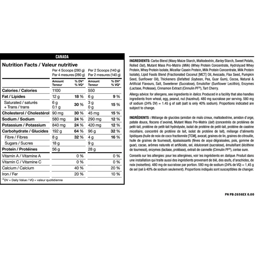 MUTANT MASS (Original Look), 15lb - Image 5