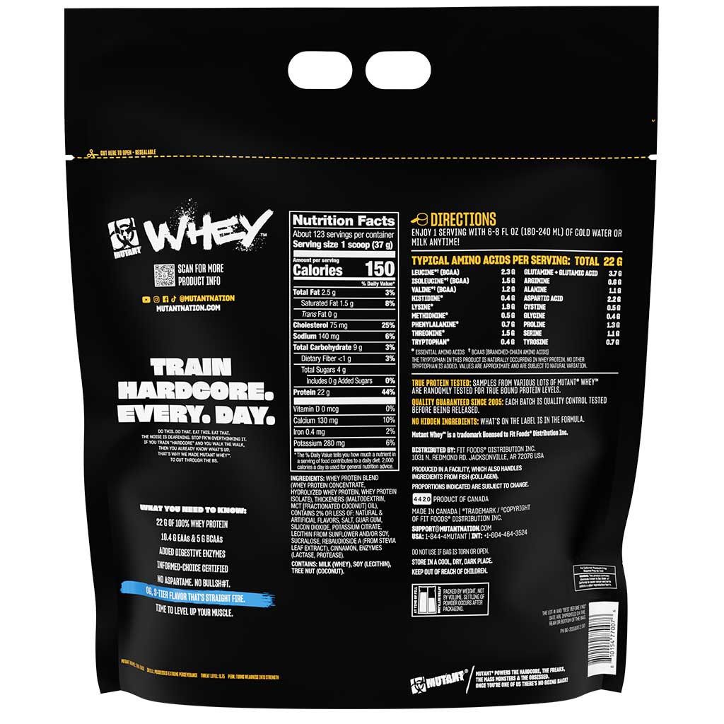Mutant WHEY, 10lb - Image 7