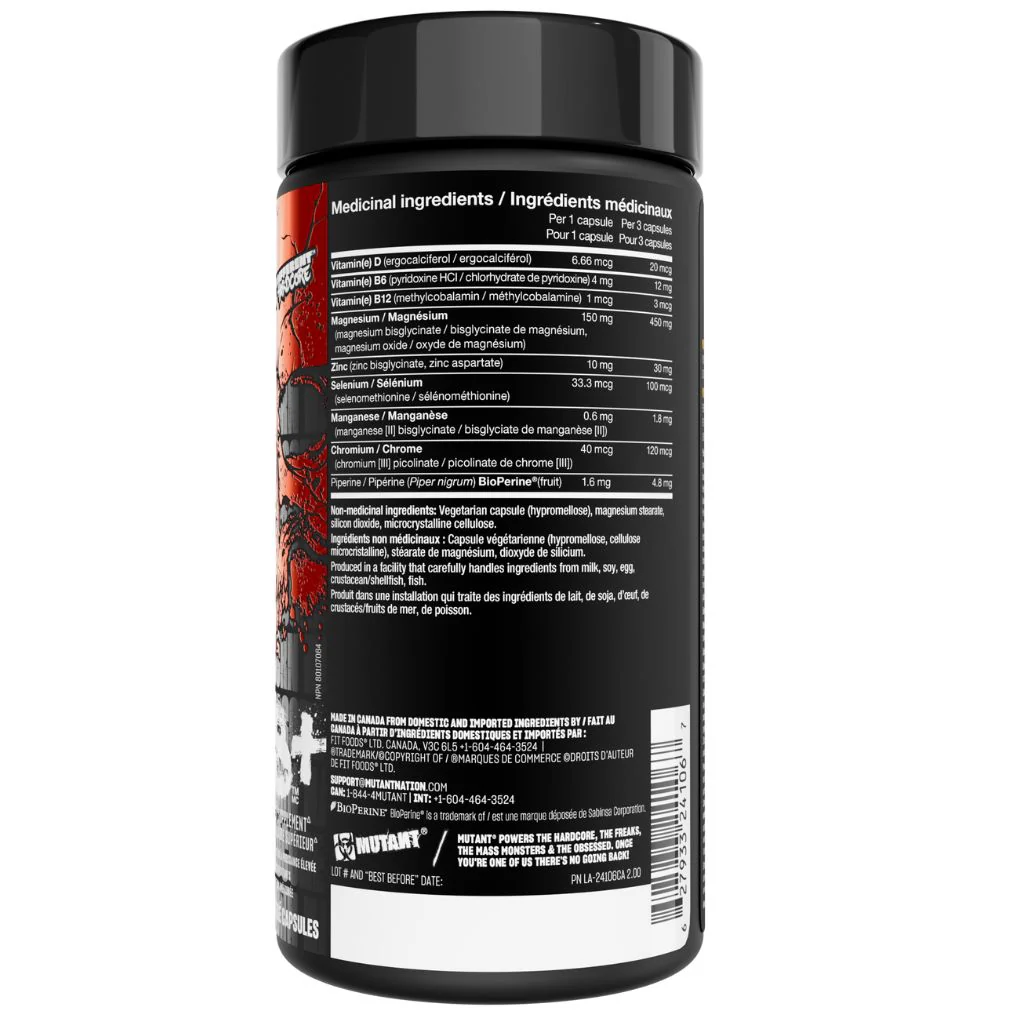 Mutant ZM8+, 90 Capsules - Image 2