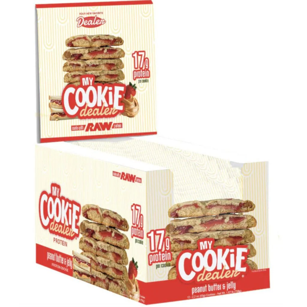 My Cookie Dealer PROTEIN COOKIES, 12 x 63g Cookies/Box