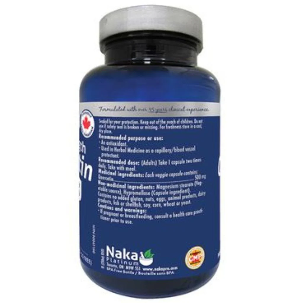 Naka Platinum EXTRA STRENGTH QUERCETIN, 120 VCaps - Image 2