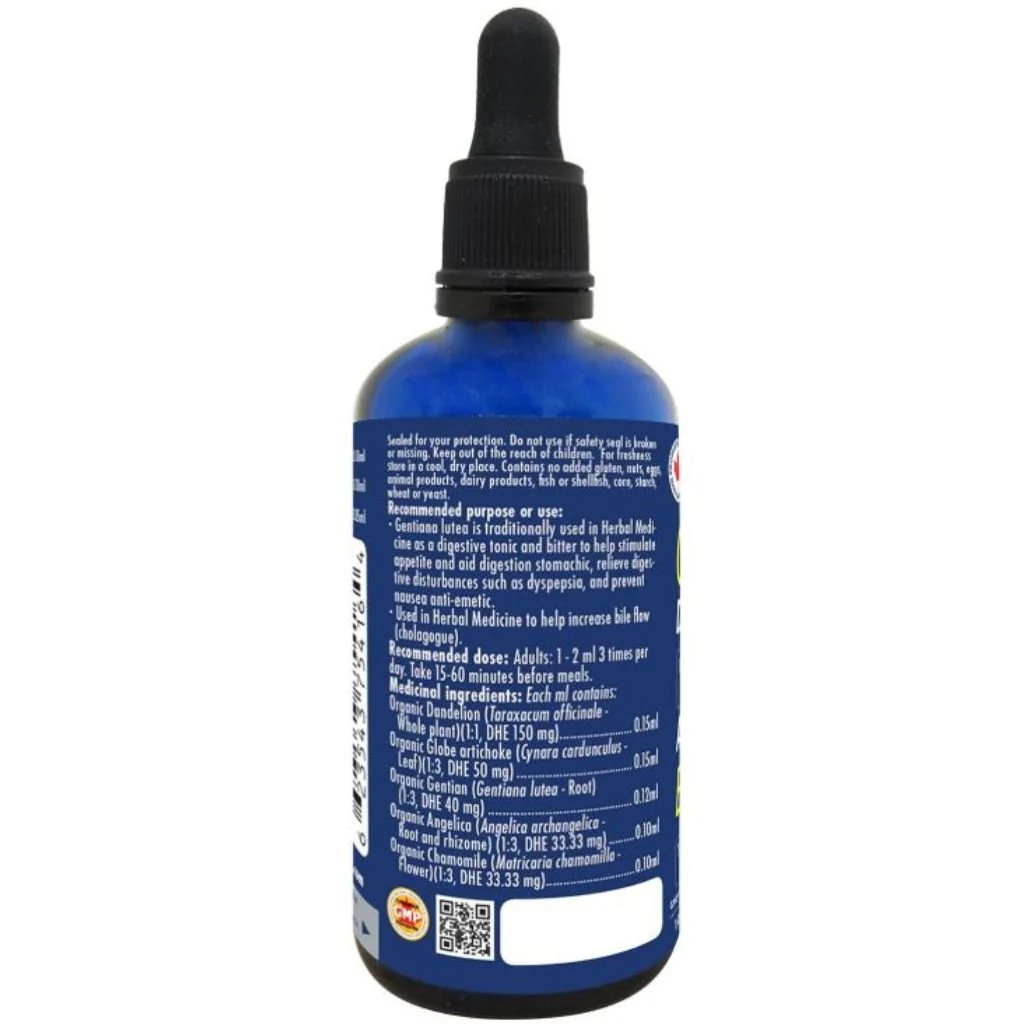 Naka ORGANIC DIGESTIVE BITTERS, 100 ml - Image 2