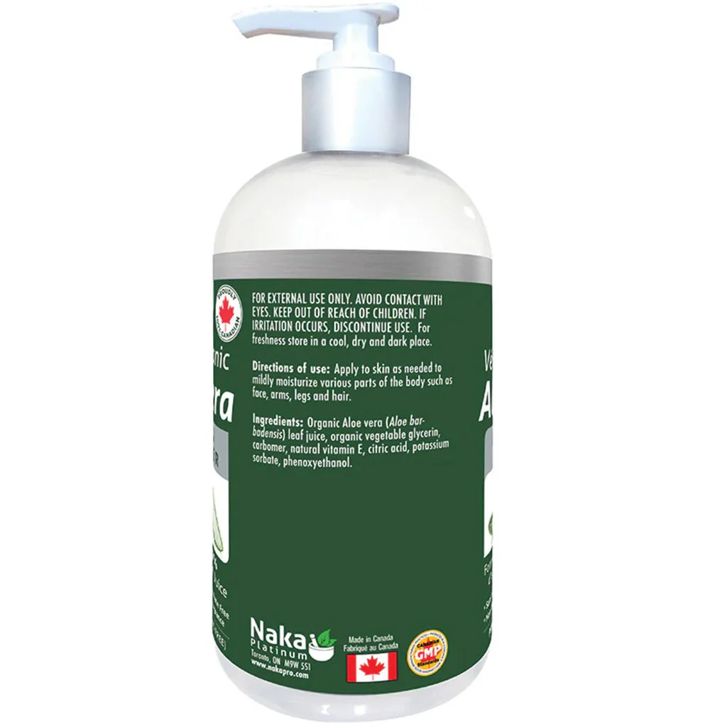 Naka Platinum ALOE VERA GEL, 120ml - Image 2