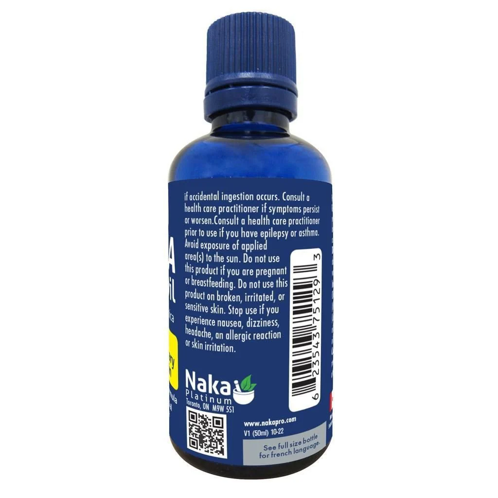 Naka Platinum ARNICA MASSAGE OIL, 50ml - Image 3
