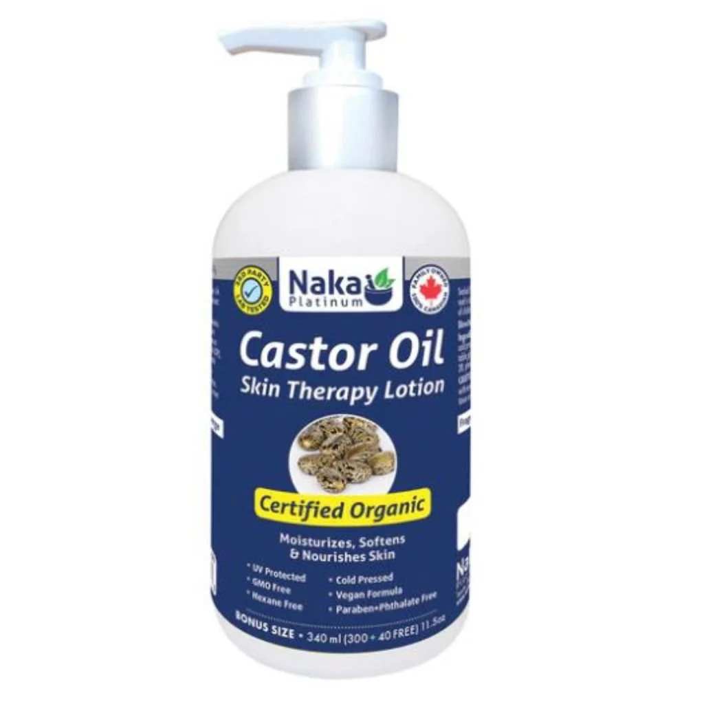 Naka Platinum CASTOR OIL SKIN THERAPY LOTION, 340 ml