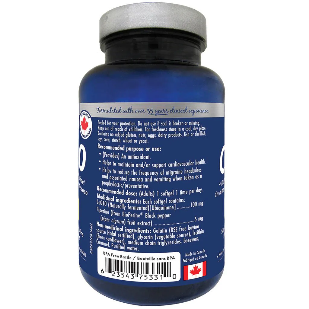 Naka Platinum COQ10 (100mg), 120 Softgels - Image 2