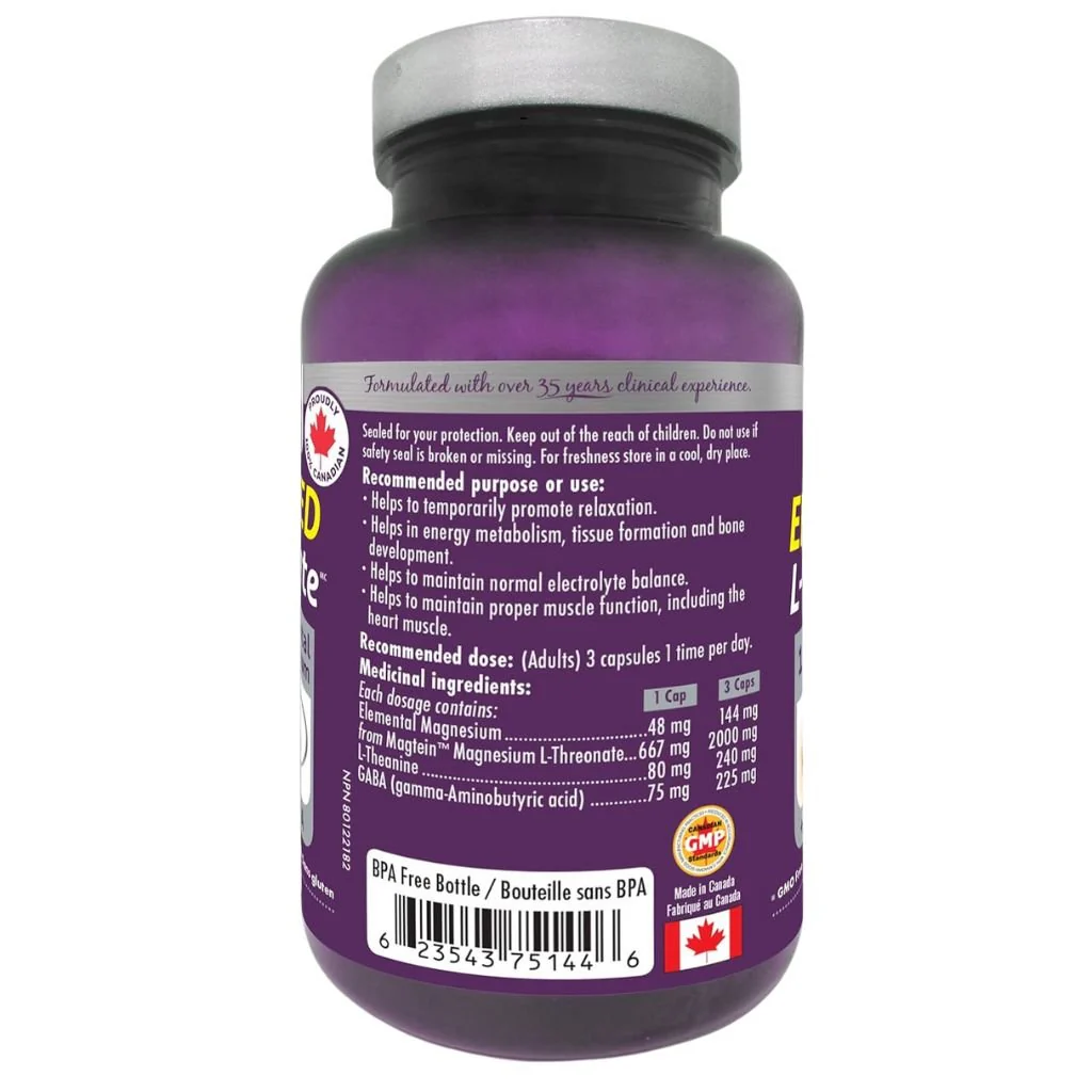 Naka Platinum ENHANCED L-THREONATE, 60 VCaps - Image 2