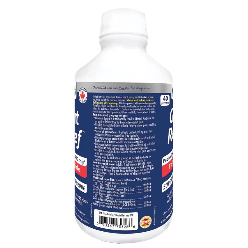 Naka Platinum GOUT RELIEF, 600ml/250ml/60ml - Image 3