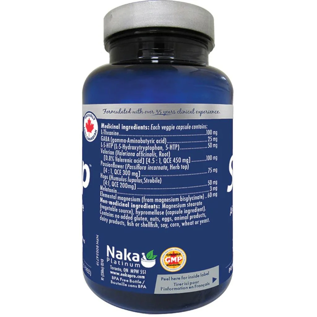 Naka Platinum SLEEP, 75 VCaps - Image 2