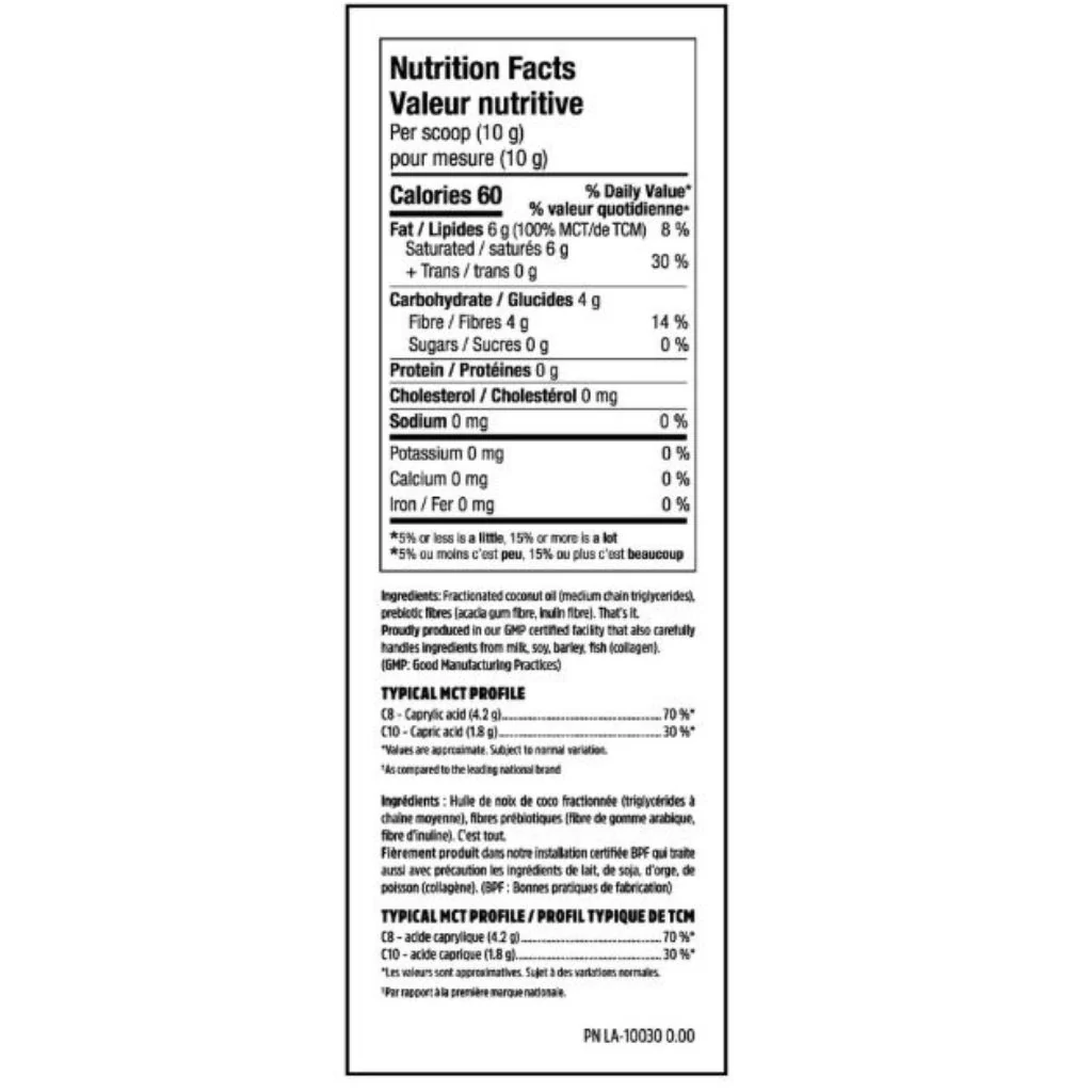 North Coast Naturals BOOSTED MCT POWDER, 300g - Image 2