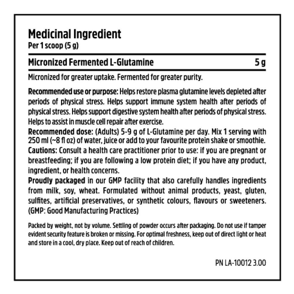 North Coast Naturals FERMENTED GLUTAMINE, 300g - Image 2
