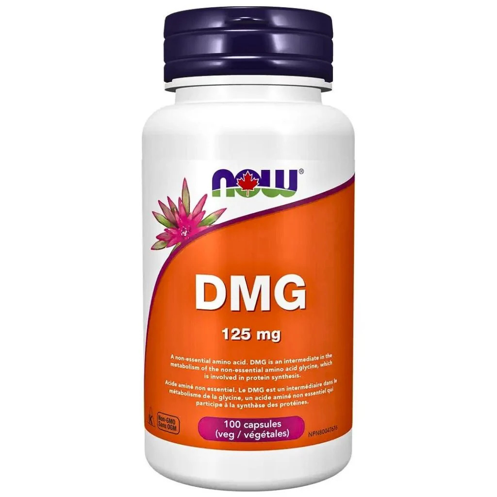 Now Foods DMG 125mg (Energy & Endurance), 100 VCaps