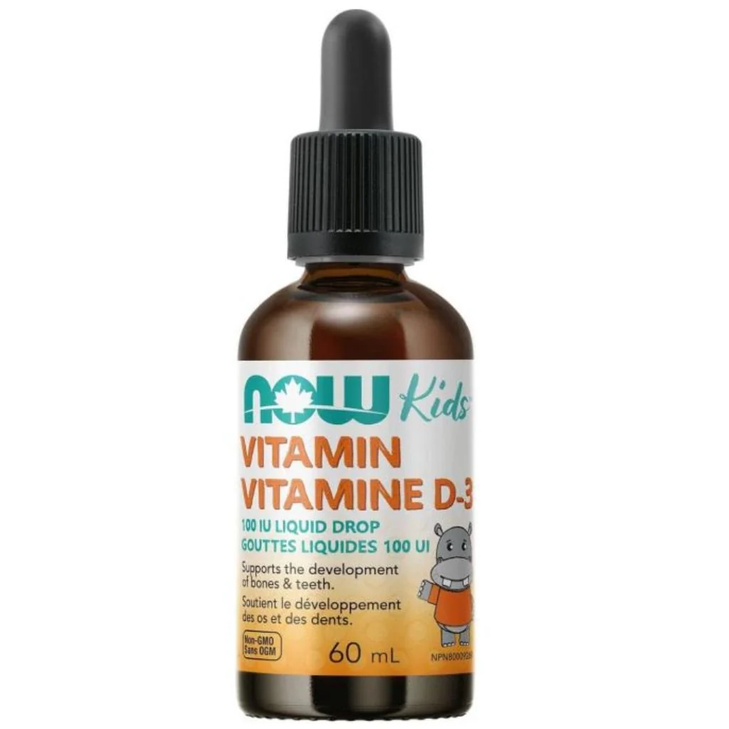 Now KIDS VITAMIN D3, 60ml