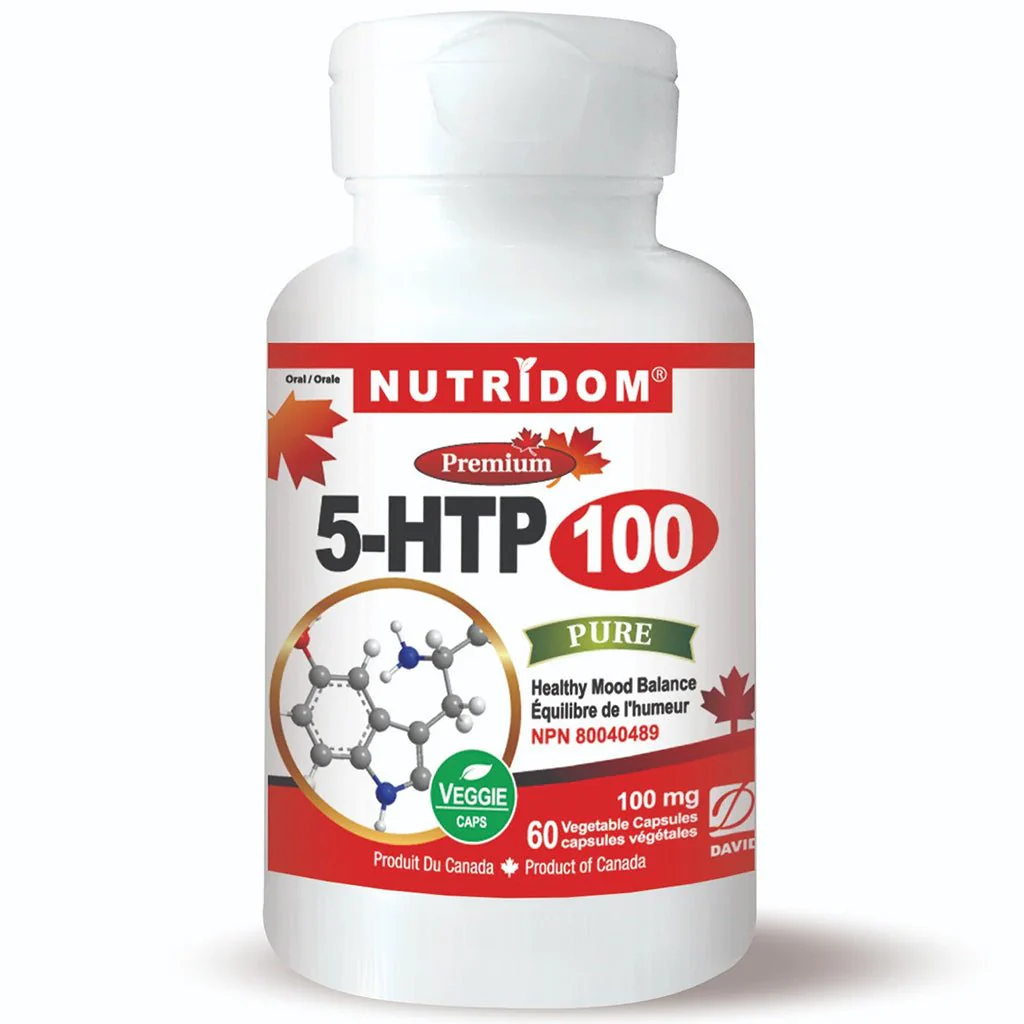 Nutridom 5-HTP 100, 60 VCaps