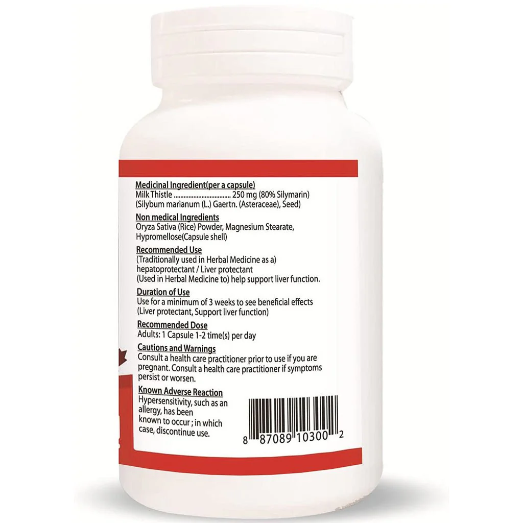 Nutridom MILK THISTLE, 120 VCaps - Image 2