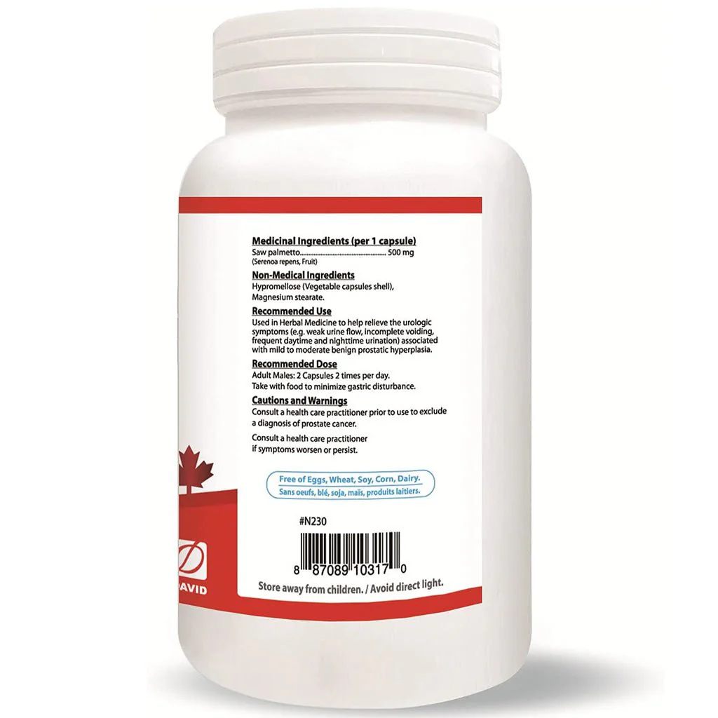 Nutridom SAW PALMETTO, 120 VCaps - Image 2