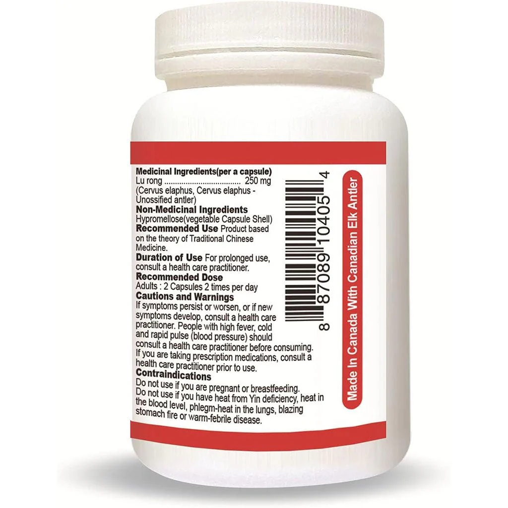 Nutridom VELVET ELK ANTLER 250, 30 VCaps - Image 2