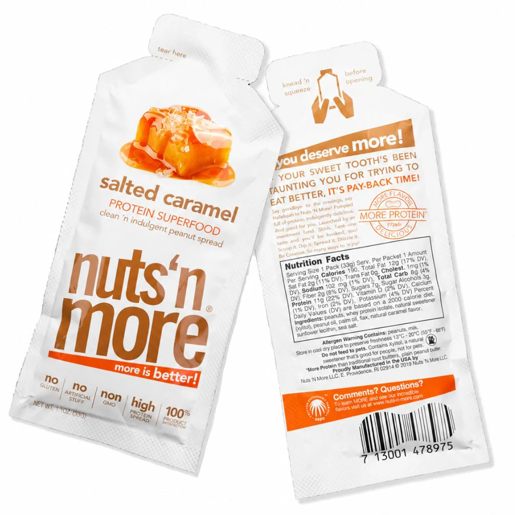 Nuts n More HIGH PROTEIN PEANUT SPREAD, 33g