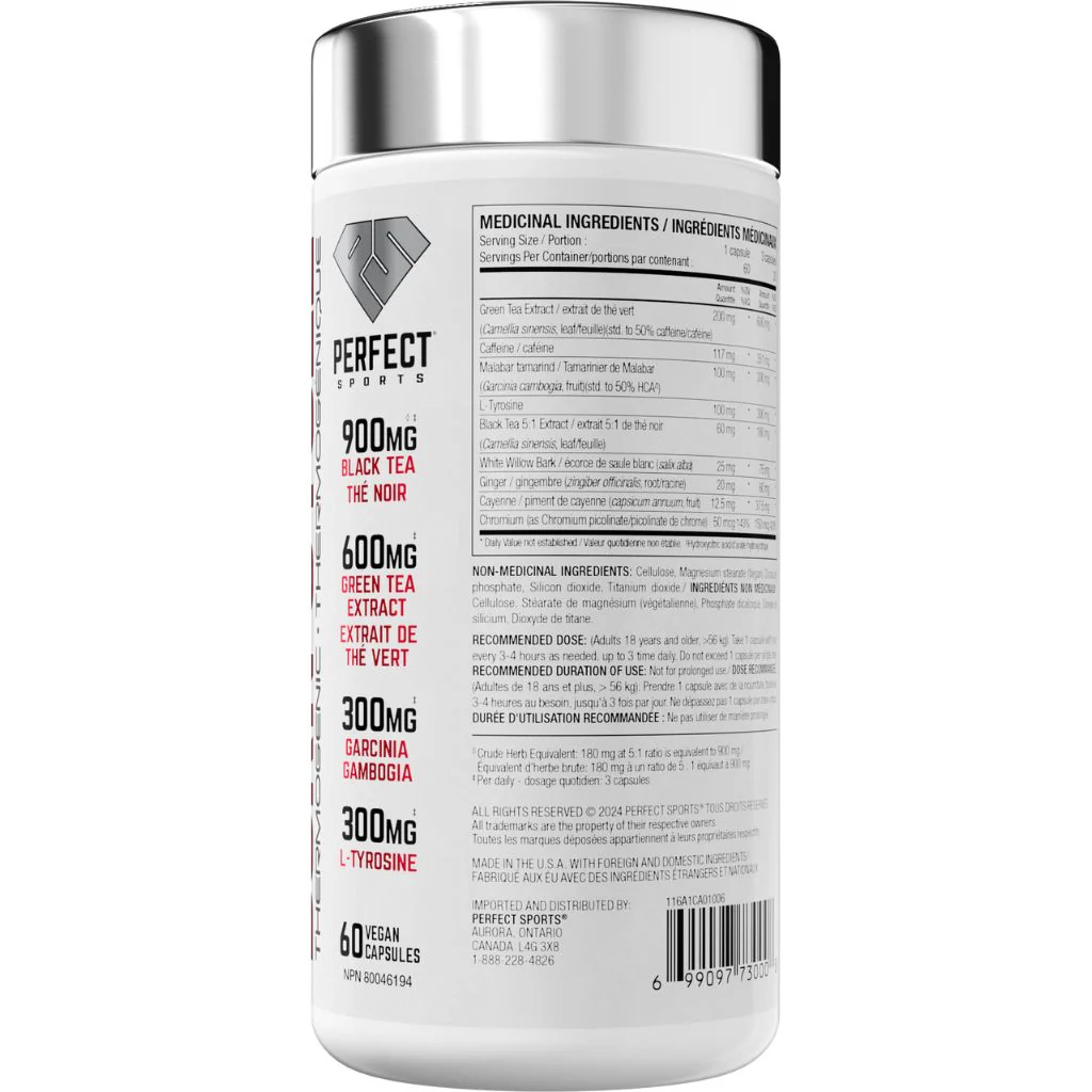 Perfect Sports BURN CYCLE, 60 VCaps - Image 3