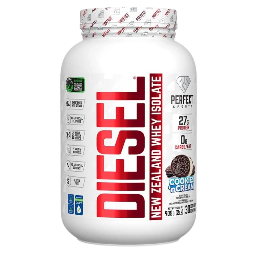 Perfect Sports DIESEL (New Zealand Whey Protein Isolate), 2lb - Image 3