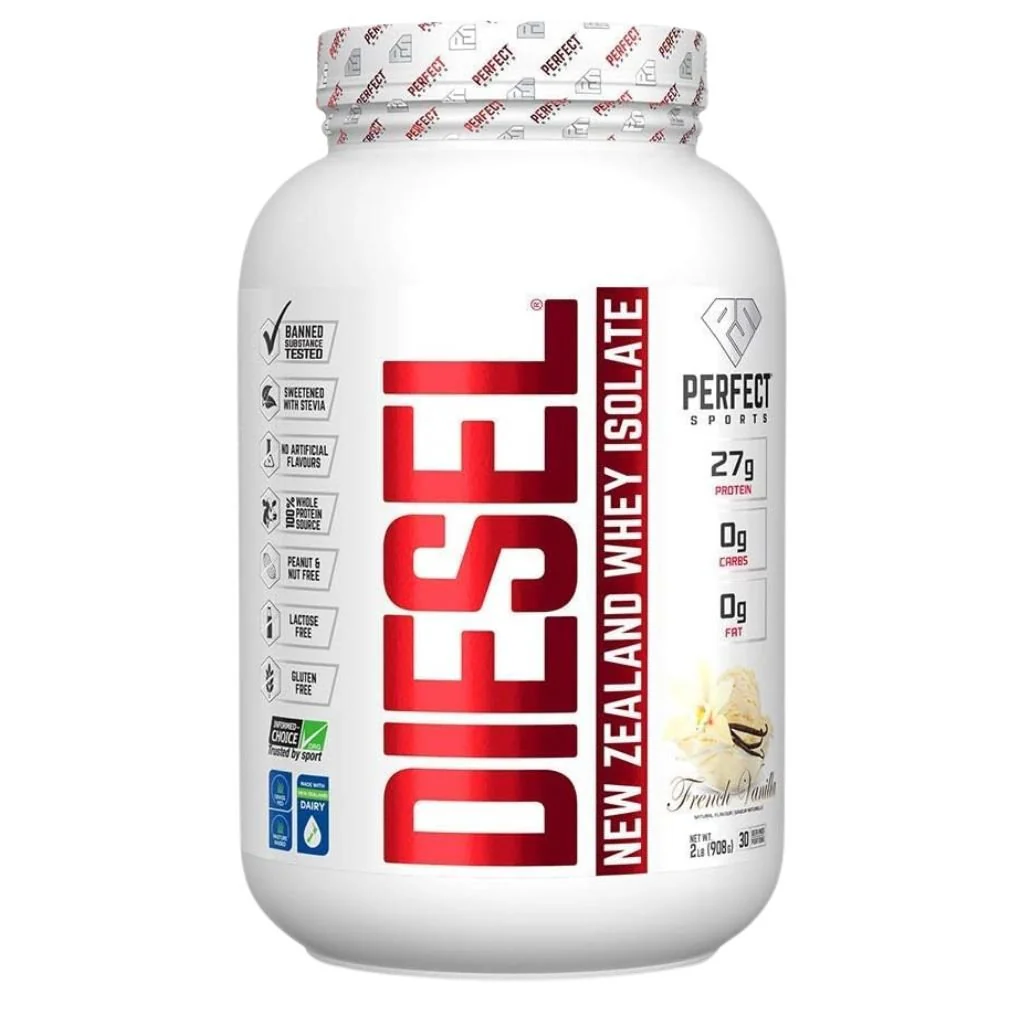Perfect Sports DIESEL (New Zealand Whey Protein Isolate), 2lb - Image 4