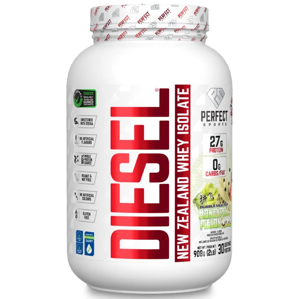Perfect Sports DIESEL (New Zealand Whey Protein Isolate), 2lb - Image 6