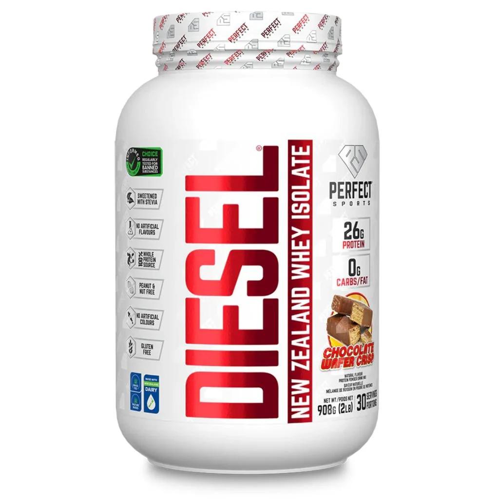 Perfect Sports DIESEL (New Zealand Whey Protein Isolate), 2lb - Image 11