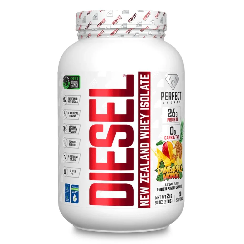 Perfect Sports DIESEL (New Zealand Whey Protein Isolate), 2lb - Image 12