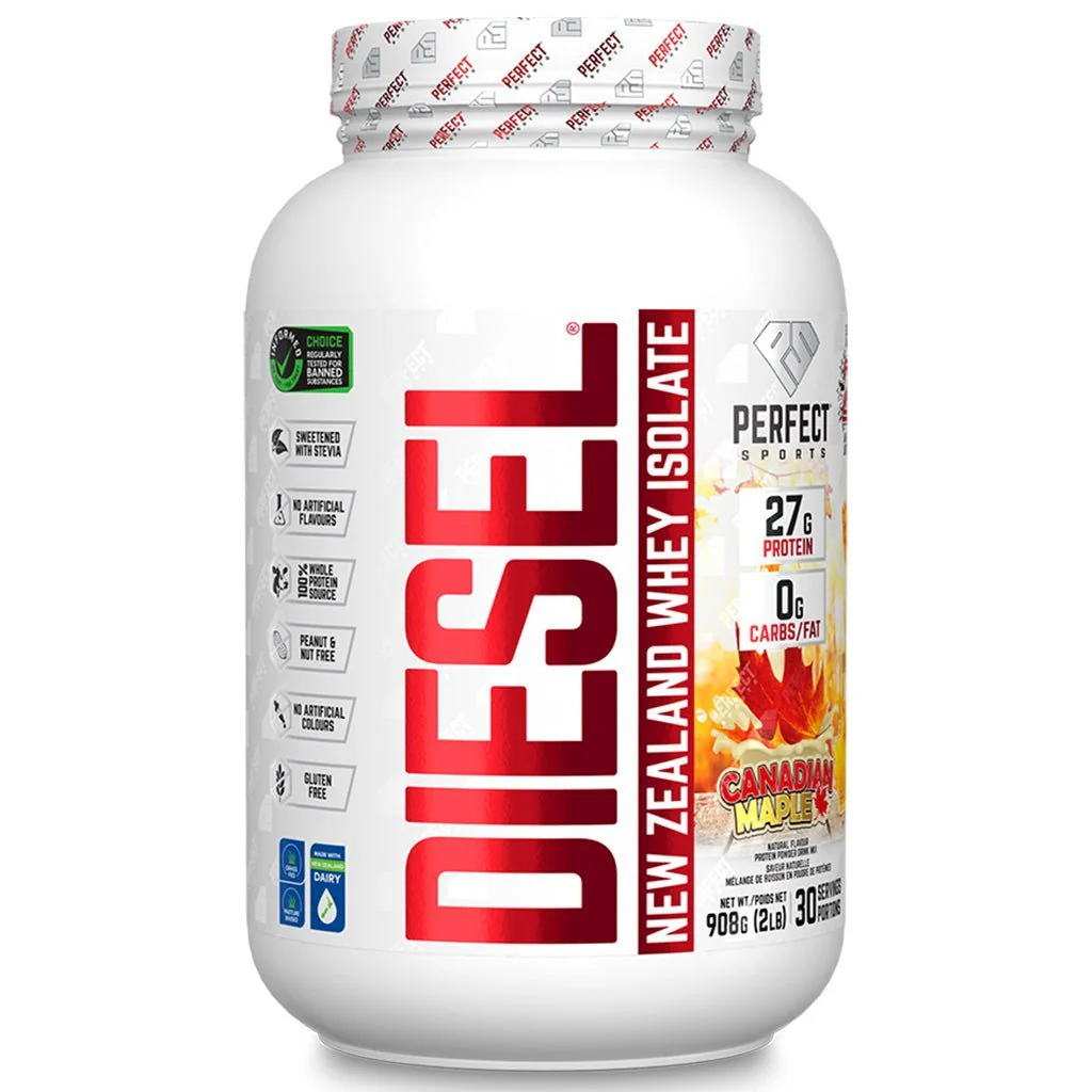 Perfect Sports DIESEL (New Zealand Whey Protein Isolate), 2lb - Image 2