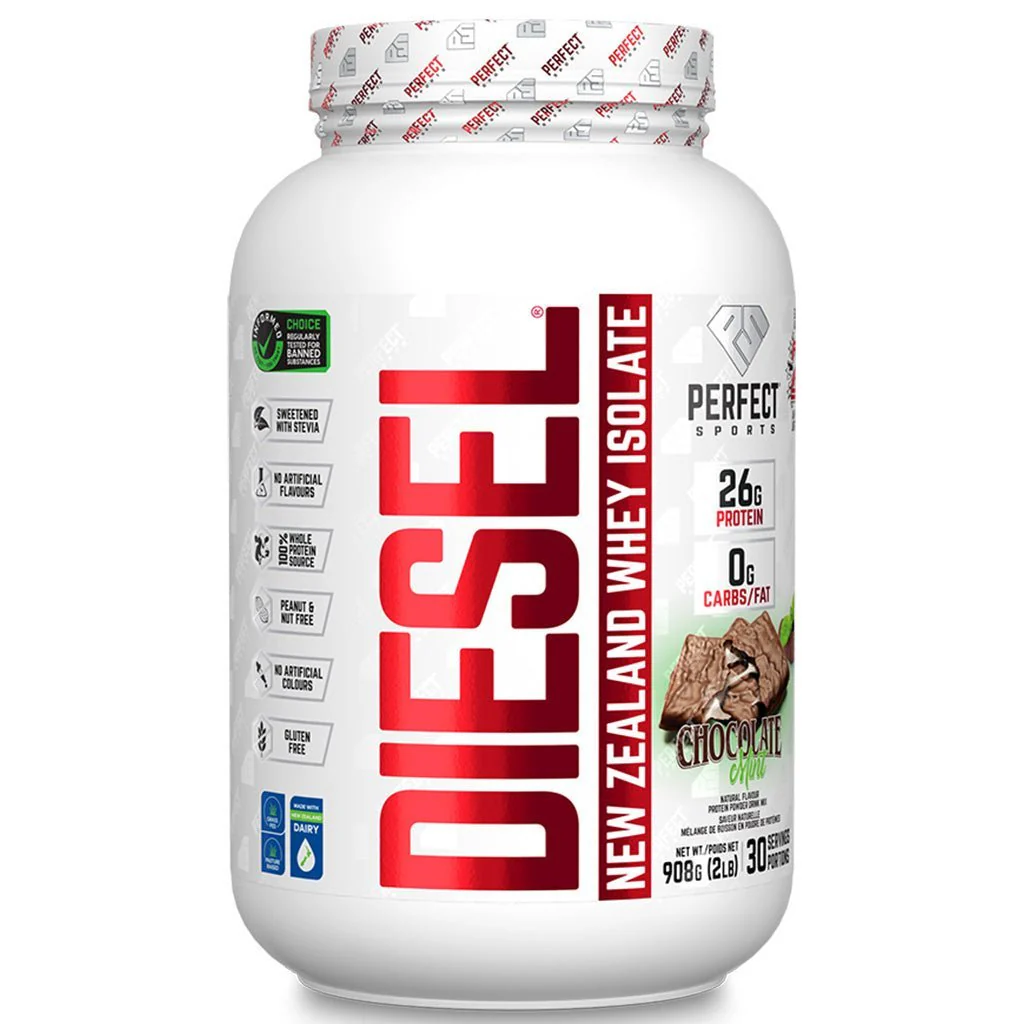 Perfect Sports DIESEL (New Zealand Whey Protein Isolate), 2lb - Image 5