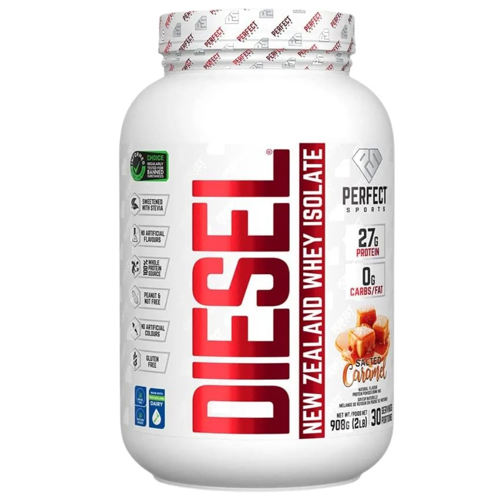 Perfect Sports DIESEL (New Zealand Whey Protein Isolate), 2lb - Image 8