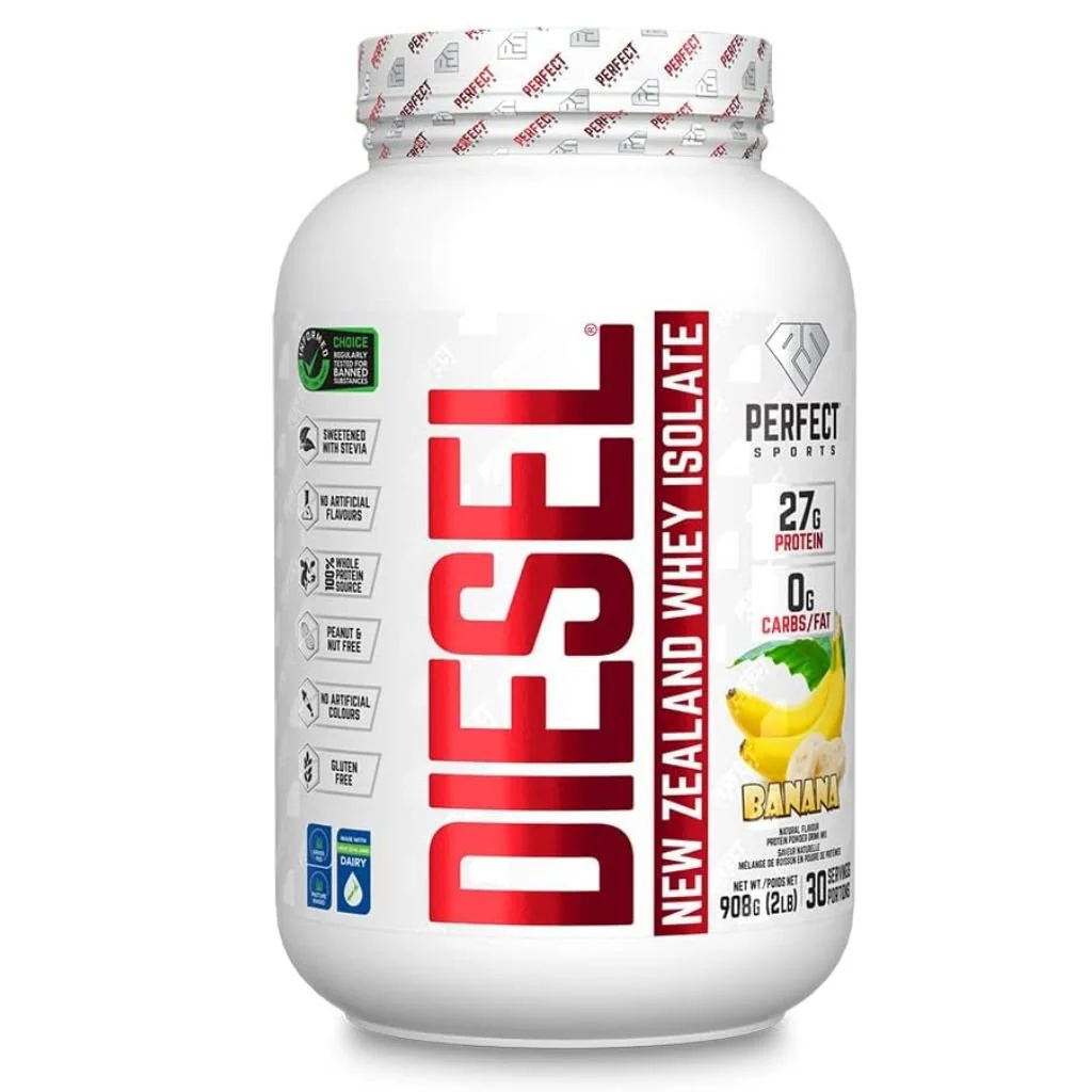 Perfect Sports DIESEL (New Zealand Whey Protein Isolate), 2lb - Image 9