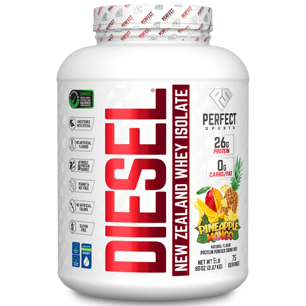 Perfect Sports DIESEL (New Zealand Whey Protein Isolate), 5lb - Image 10