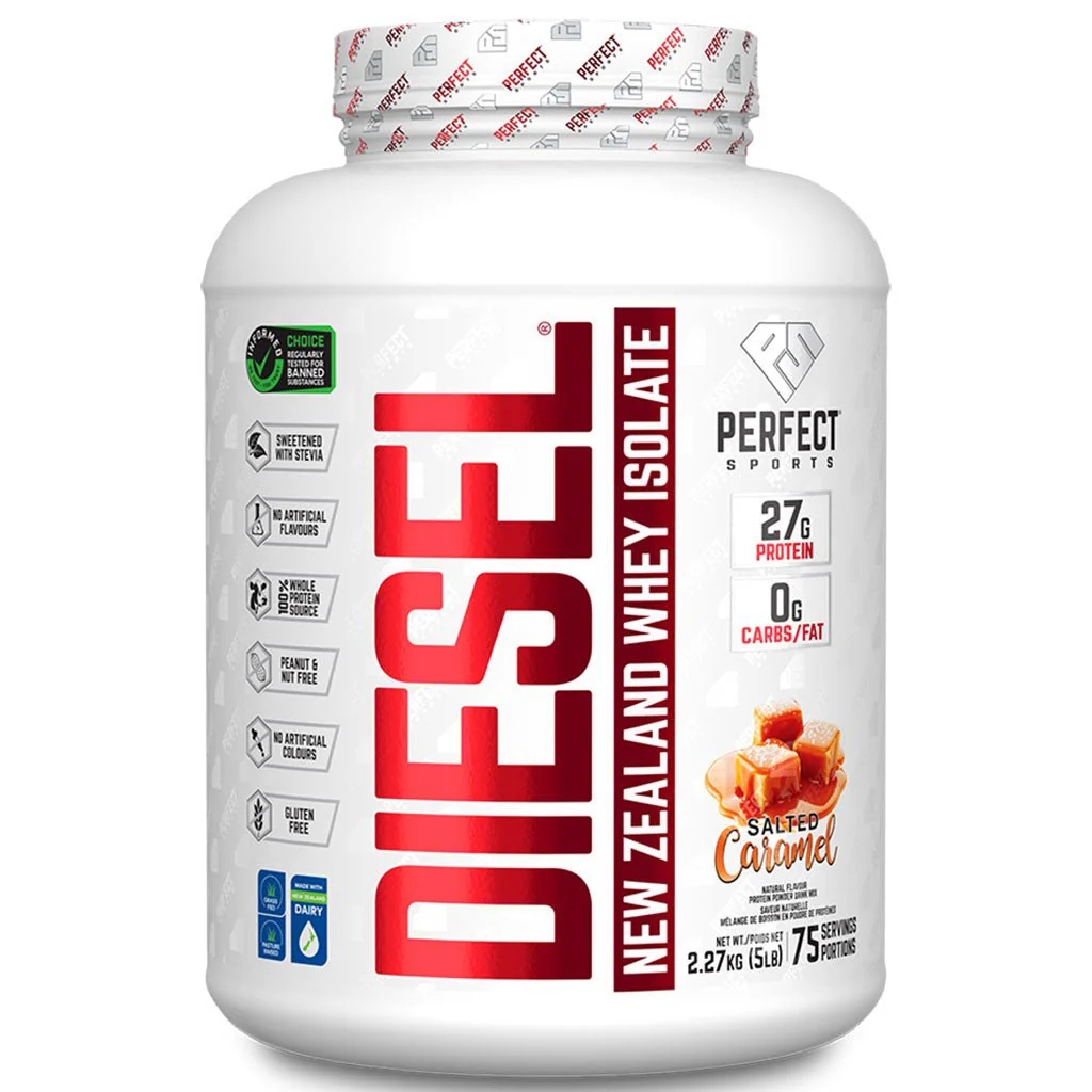 Perfect Sports DIESEL (New Zealand Whey Protein Isolate), 5lb - Image 11