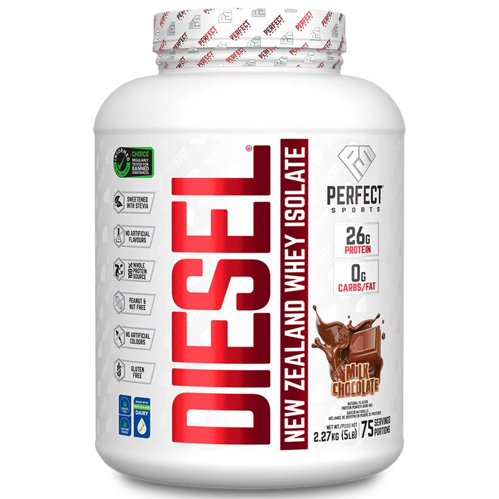 Perfect Sports DIESEL (New Zealand Whey Protein Isolate), 5lb - Image 8