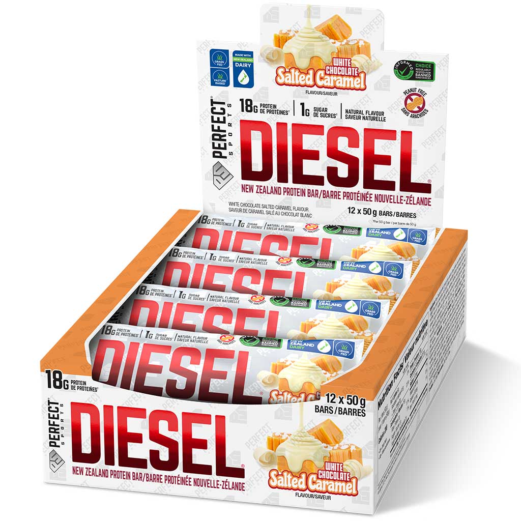 Perfect Sports DIESEL PROTEIN BARS, 12 Bars/Box