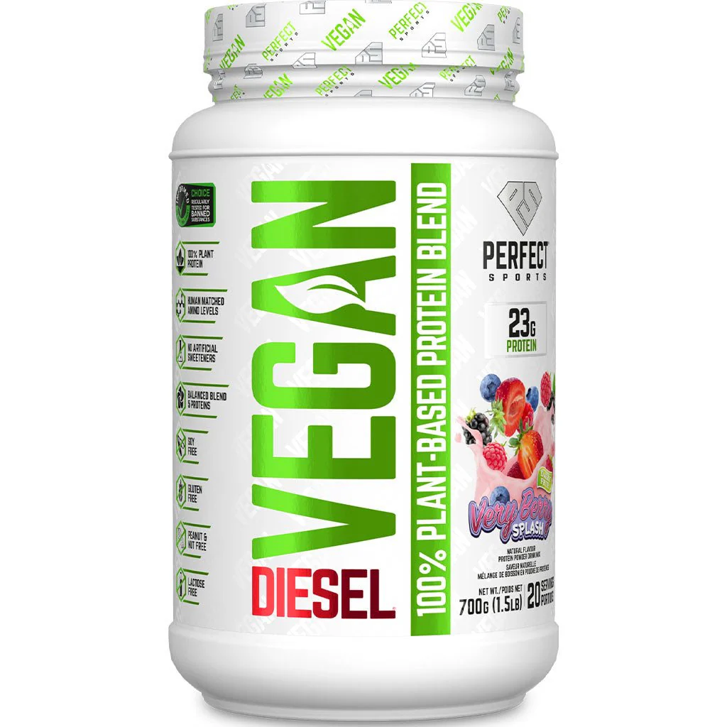 Perfect Sports DIESEL VEGAN 100% PLANT PROTEIN, 1.5lb - Image 4