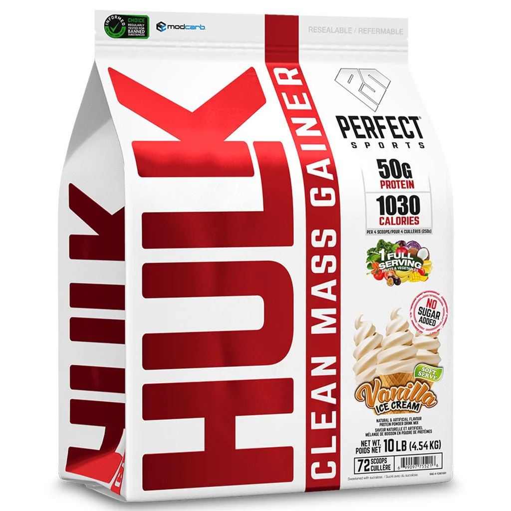 Perfect Sports HULK CLEAN MASS GAINER, 10lb - Image 3