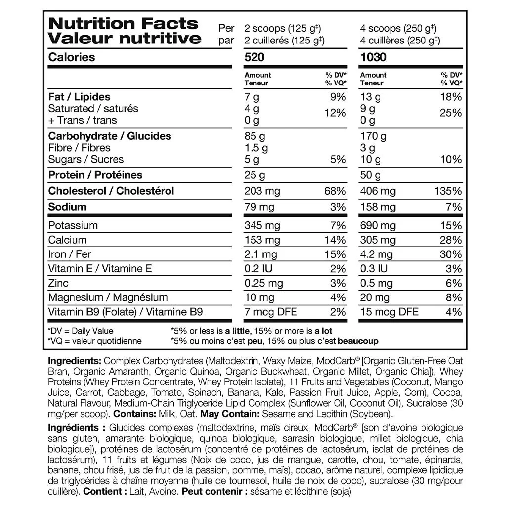 Perfect Sports HULK CLEAN MASS GAINER, 10lb - Image 5