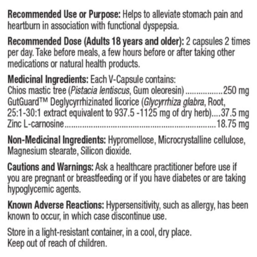 Prairie Naturals HEART BURN, 60 VCaps - Image 2